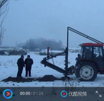 挖坑神器牛人油炸杆挖坑机雪地挖坑机1.5米深直径30厘米全冻方