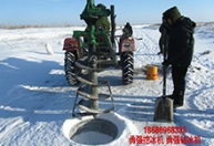 东方长期生产 高效钻冰机钻洞机 冬钓钓鱼捕鱼冰钻 破冰机4800元